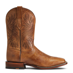 Ariat Men's Circuit Wagner Peak Tan Square Toe Boots 10040327 -Wildwest Store 0327 side