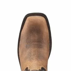 Ariat® Men's Workhog® Mesteño Earth Brown Composite Toe Boots 10010892 -Wildwest Store 10010892E