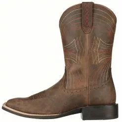 Ariat Men’s Sport Wide Square Toe Brown Boots 10010963 -Wildwest Store 10010963 2