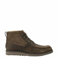 Ariat Men's Lookout Earth Brown Leather & Suede Lace-Up Boots 10014153 2 Ariat Men's Lookout Earth Brown Leather & Suede Lace-Up Boots 10014153 -Wildwest Store 10014153 side