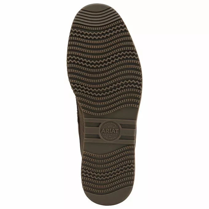 Ariat Men's Lookout Earth Brown Leather & Suede Lace-Up Boots 10014153 Ariat Men's Lookout Earth Brown Leather & Suede Lace-Up Boots 10014153 -Wildwest Store 10014153 sole