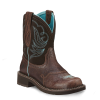 Ariat Ladies Fatbaby Heritage Dapper Royal Choc Short Boots 10016238 -Wildwest Store 10016238