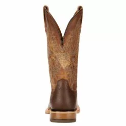 Ariat Men's Cowhand Adobe Clay & Taupe Leather Western Boots 10017381 4 Ariat Men's Cowhand Adobe Clay & Taupe Leather Western Boots 10017381 -Wildwest Store 10017381 heel