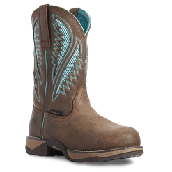 Ariat Ladies Anthem VentTEK Java Brown Composite Toe Work Boots 10031667