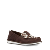 Ariat® Ladies Chocolate Chip Suede & Hair On Cruiser Shoe 10033932