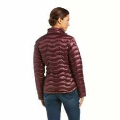 Ariat® Ladies Ideal 3.0 Iridescent Windsor Wine Down Jacket 10035516 -Wildwest Store 10035516 back
