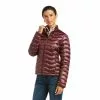 Ariat® Ladies Ideal 3.0 Iridescent Windsor Wine Down Jacket 10035516 -Wildwest Store 10035516 front