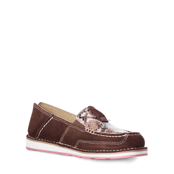 Ariat® Ladies Snake Print And Coffee Bean Cruiser Shoe 10035829