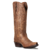 Ariat Ladies Heritage Elastic Calf Brown Snip Toe Boots 10036047 -Wildwest Store 10036047