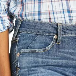 Ariat Ladies REAL Rebecca High Rise Boot Cut Jeans 10036098 -Wildwest Store 10036098 01