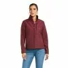 Ariat Ladies REAL Windsor Wine Embossed Concealed Carry Jacket 10037450 -Wildwest Store 10037450 front