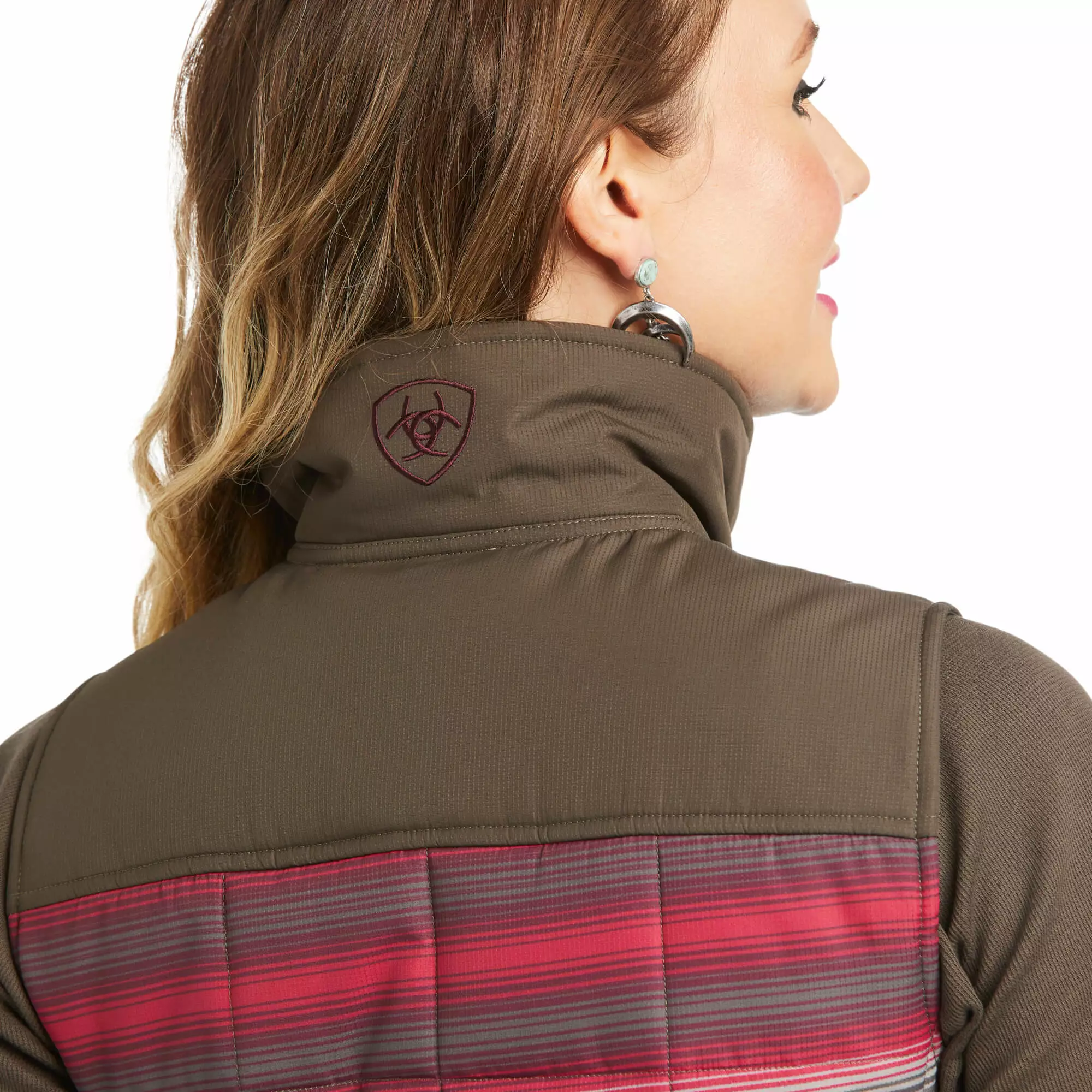 Ariat Ladies REAL Crius Serape Concealed Carry Full Zip Vest 10037468 Ariat Ladies REAL Crius Serape Concealed Carry Full Zip Vest 10037468 -Wildwest Store 10037468 02