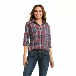 Ariat® Ladies REAL Billie Jean LS Mountain Dusk Shirt 10037813