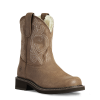 Ariat Ladies Fatbaby Heritage Cozy Ash Brown Boots 10038374 -Wildwest Store 10038374