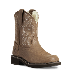 Ariat Ladies Fatbaby Heritage Cozy Ash Brown Boots 10038374