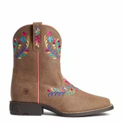 Ariat Youth Girl's Wild Flower Canyon Tan Boots 10038442 -Wildwest Store 10038442 3