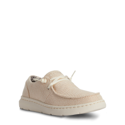 Ariat Ladies Hilo Canvas Light Pink Sparkle Casual Shoes 10038456