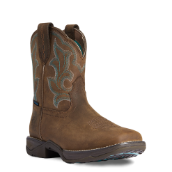 Ariat Ladies Anthem Shortie II Waterproof Brown Boots 10038966