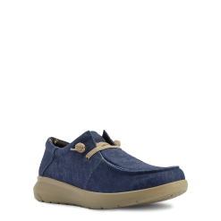 Ariat Men's Hilo Stretch Heather Blue Slip On Shoes 10040442