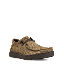 Ariat Men's Hilo Stretch Lace Heather Tan Sip On Shoes 10040444