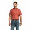 Ariat Men's Fitted Venttek™ Marsala Western Snap Shirt 10040456