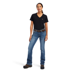 Ariat® Ladies Rebar Riveter Perfect Rise Malibu Bootcut Jeans 10041067 -Wildwest Store 10041067c