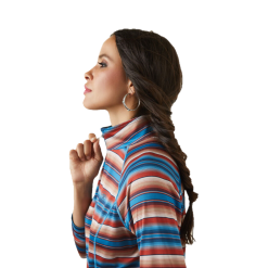 Ariat® Women's Laguna 1/4 Zip Horizon Serape Pullover 10041453 -Wildwest Store 10041453d