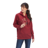 Ariat® Ladies R.E.A.L™ Beartooth Rouge Red Pullover Hoodie 10041633 -Wildwest Store 10041633b