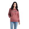 Ariat® Ladies R.E.A.L™ USA Sun-Dried Tomato Heather Hoodie 10041637