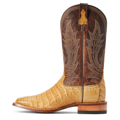Ariat® Men's Brown Gunslinger Caiman Square Toe Boots 10042476 -Wildwest Store 10042476d