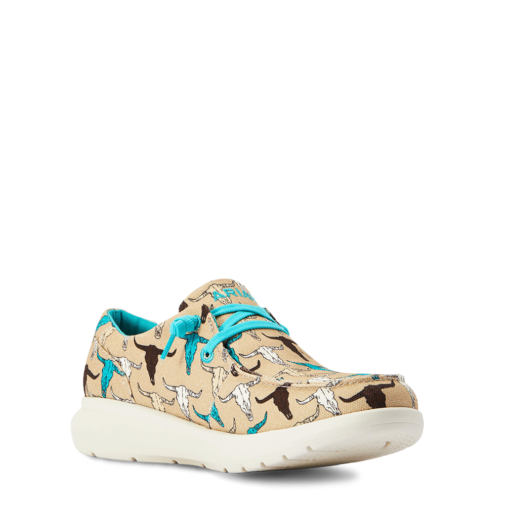 Ariat® Ladies Hilo Multi-Color Steerhead Print Shoes 10042517 Ariat® Ladies Hilo Multi-Color Steerhead Print Shoes 10042517 -Wildwest Store 10042517