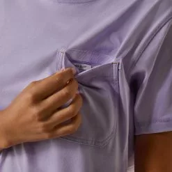 Ariat® Ladies Rebar Workman Logo Graphic Lavender T-Shirt 10043304 -Wildwest Store 10043304 02