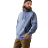 Ariat® Men's Rebar Workman 1/4 Zip Blue Heather Hoodie 10043368 -Wildwest Store 10043368a 5e635503 f97b 46be 827c b90fe335e1b7