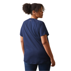 Ariat® Ladies Rebar Heat Fighter Navy Dusk T-Shirt 10043845 -Wildwest Store 10043845d