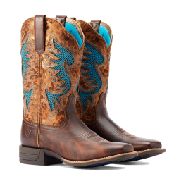 Ariat® Ladies Pinto VentTEK™ 360° Gilded Leopard Brown Boots 10044506 -Wildwest Store 10044506g