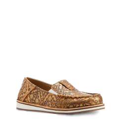 Ariat® Ladies Cruiser Copper Blanket Embossed Slip On Shoes 10044534