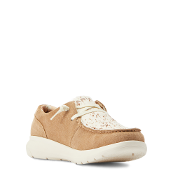 Ariat® Ladies Hilo Walnut & Spotted Hair Slip On Shoes 10044589