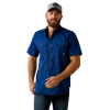 Ariat® Men's VentTEK™ Western Fitted Navy Button Down Shirt 10045038 3 Ariat® Men's VentTEK™ Western Fitted Navy Button Down Shirt 10045038 -Wildwest Store 10045038a
