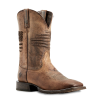 Ariat® Men's Circuit Patriot Weathered Tan Boots 10029699 -Wildwest Store 1029699