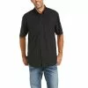 Ariat Men's VentTEK™ Outbound Black Short Sleeve Shirt 10035388