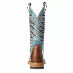 Ariat Men's Firecatcher Well Brown & Blue Lake Leather Boots 10035952 -Wildwest Store 1280 Y55dHdK3vLo6