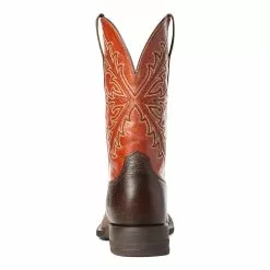 Ariat Men's Qualifier Wicker & Orange Boom Boots 10035900 -Wildwest Store 1280 gPIk14Mr2Kq0