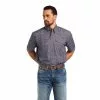 Ariat Men's VentTEK Smoke Pearl Outbound Classic Short Sleeve Shirt 10040597