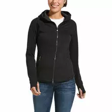 Ariat® Ladies Attain Full Zip Black Zip Up Hoodie 10032772