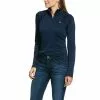 Ariat® Ladies Sunstopper 2.0 Navy 1/4-Zip Pullover Baselayer 10030464 -Wildwest Store 57 01566823 116f 4b03 80b5 4ddee9fa01bf