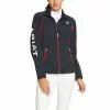 Ariat® Ladies New Team Navy & Red Softshell Full-Zip Jacket 10019208 -Wildwest Store 57 0f9d142d 79fc 4847 9ab8 9fe68bb23ab2