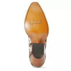 Ariat Ladies Dixon Brown & White Cowhide Ankle Bootie 10033882 2 Ariat Ladies Dixon Brown & White Cowhide Ankle Bootie 10033882 -Wildwest Store 57 25c6f75c 8541 4474 b335 e666427edb1f