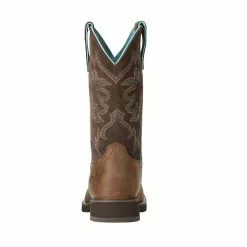 Ariat Ladies Delilah Round Toe Distressed Brown Boots 10021457 -Wildwest Store 57 3ed8c786 654e 4492 97d6 b6c03f7cef46