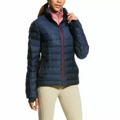 Ariat® Ladies Team Braze Navy & Red Down Insulated Jacket 10023838
