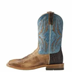 Ariat® Men's Arena Rebound Dusted Wheat & Heritage Blue Boots 10021679 -Wildwest Store 57 5c2fa74a 3101 4b64 b0aa af00c502fdf3